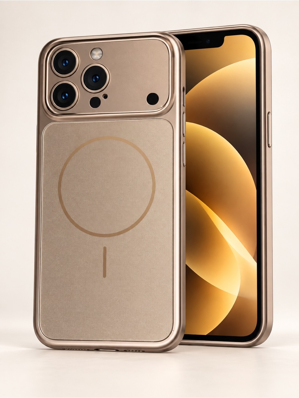 Gold Magnetic Case for iPhone 13 Pro Max – New